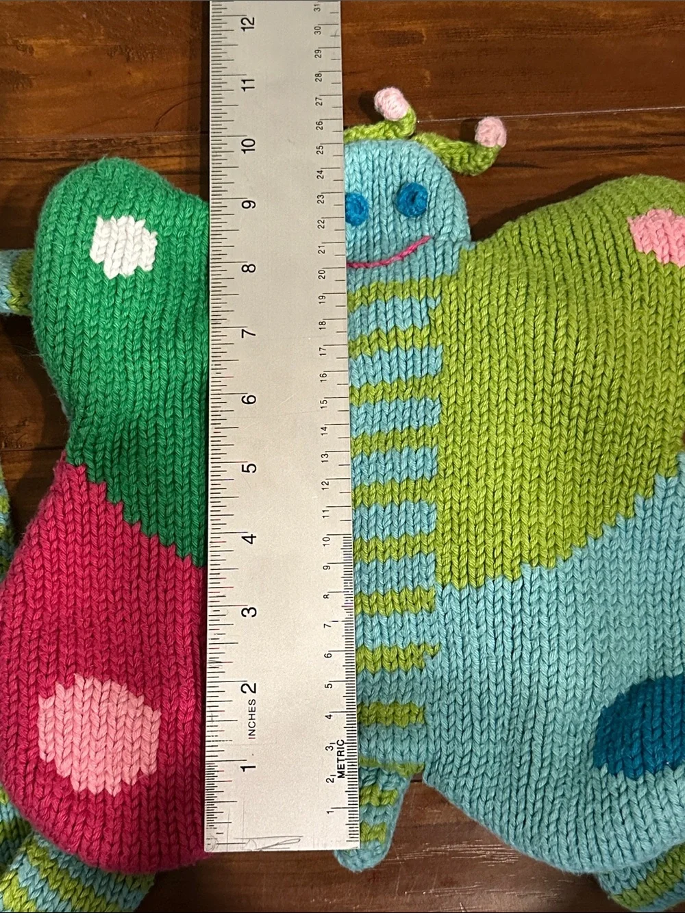 Blabla Kids Butterfly Knit Backpack Bag Purse Hand Knit Rare